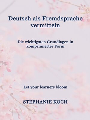 cover image of Deutsch als Fremdsprache vermitteln
